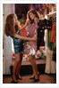Models Trying on Dresses by Anonymous