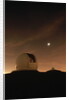 Eclipse Over Keck Observatory by Anonymous