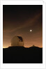 Eclipse Over Keck Observatory by Anonymous