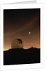 Eclipse Over Keck Observatory by Anonymous