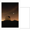 Eclipse Over Keck Observatory by Anonymous