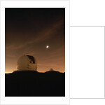 Eclipse Over Keck Observatory by Anonymous