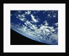 Cloud-Covered Earth Viewed from Challenger by Anonymous