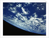 Cloud-Covered Earth Viewed from Challenger by Anonymous