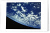 Cloud-Covered Earth Viewed from Challenger by Anonymous