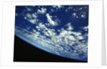 Cloud-Covered Earth Viewed from Challenger by Anonymous