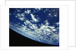 Cloud-Covered Earth Viewed from Challenger by Anonymous