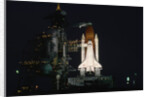 Space Shuttle Discovery on Launch Pad by Anonymous