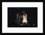 Space Shuttle Discovery on Launch Pad by Anonymous