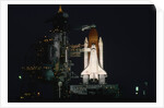 Space Shuttle Discovery on Launch Pad by Anonymous