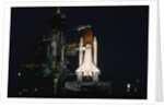 Space Shuttle Discovery on Launch Pad by Anonymous