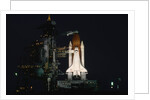 Space Shuttle Discovery on Launch Pad by Anonymous