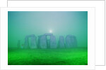Stonehenge by Moonlight by Anonymous