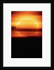 Eclipsed Sun Setting by Anonymous
