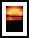 Eclipsed Sun Setting by Anonymous