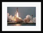 Space Shuttle Columbia Launching on STS-9 by Anonymous