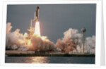 Space Shuttle Columbia Launching on STS-9 by Anonymous