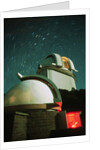 Domes at McDonald Observatory by Anonymous
