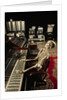 Skeleton at Mixing Boards by Anonymous