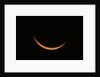 Crescent Moon Setting by Anonymous