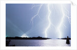 Lightning near Launch Pad by Anonymous