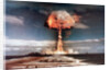 Mushroom Cloud During Atomic Weapons Test by Corbis