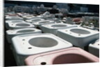 Old Sinks in Junkyard by Anonymous