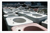 Old Sinks in Junkyard by Anonymous