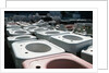Old Sinks in Junkyard by Anonymous