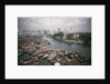 Skiffs in Singapore Harbor by Anonymous