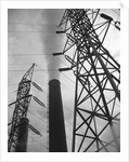 Power Lines at a Power Station by Anonymous