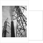 Power Lines at a Power Station by Anonymous