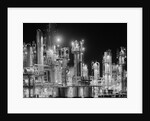 Hydro-Carbon Refinery at Night by Anonymous