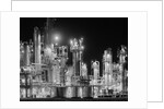 Hydro-Carbon Refinery at Night by Anonymous