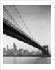 Brooklyn Bridge and Manhattan Skyline by Anonymous