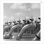 Pipelines at Texaco Oil Refinery by Anonymous