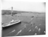 Cruise Ship Entering New York's Harbor by Anonymous