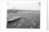 Cruise Ship Entering New York's Harbor by Anonymous