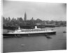 Cruise Ship in New York's Harbor by Anonymous