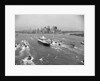 Cruise Ship in New York's Harbor by Anonymous