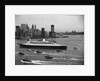 Cruise Ship in New York's Harbor by Anonymous