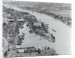 Barges on Rhine by Anonymous