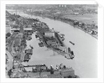 Barges on Rhine by Anonymous