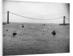 Verrazano-Narrows Bridge Under Construction by Anonymous