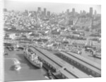 View of Fisherman's Wharf and Docks by Corbis