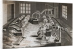 Men Utilizing Factory Machinery by Anonymous