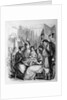 Quilting Party in American Home by Anonymous