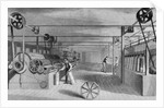 Cotton Mill Processing Cotton by Anonymous