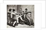 Colonial Childbirth Scene by Anonymous