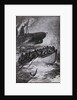 Illustration with Passengers at Scene of Titanic Sinking by Anonymous